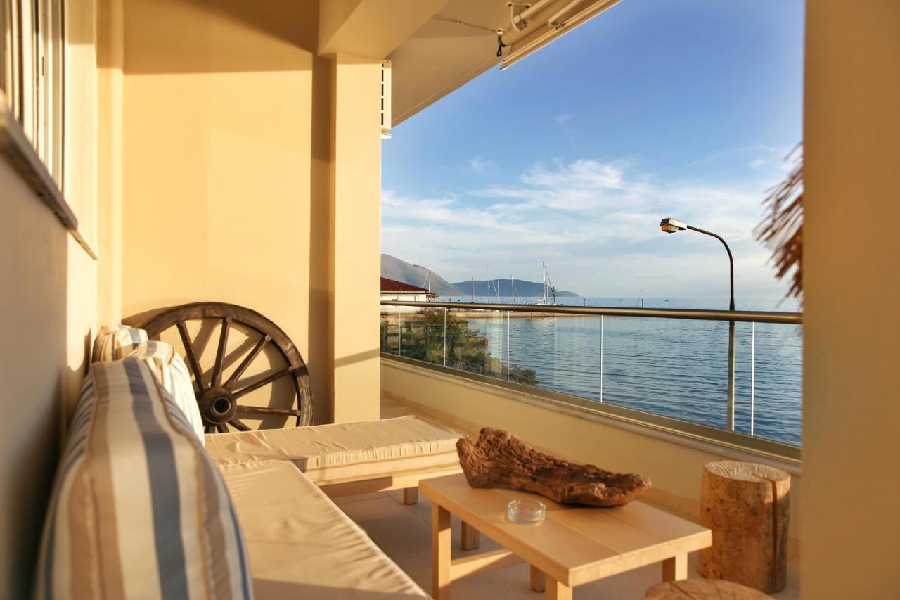Boho Beach House In Itea-Delphi Luaran gambar