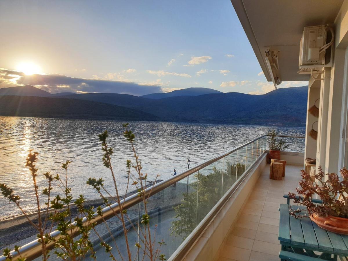 Boho Beach House In Itea-Delphi Luaran gambar