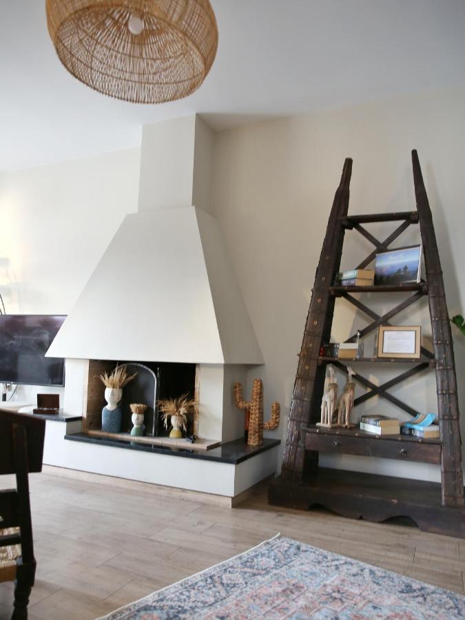 Boho Beach House In Itea-Delphi Luaran gambar