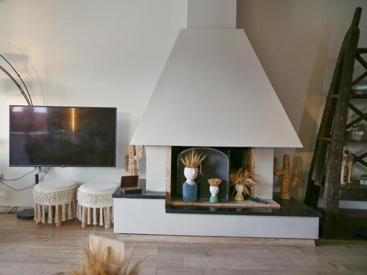 Boho Beach House In Itea-Delphi Luaran gambar