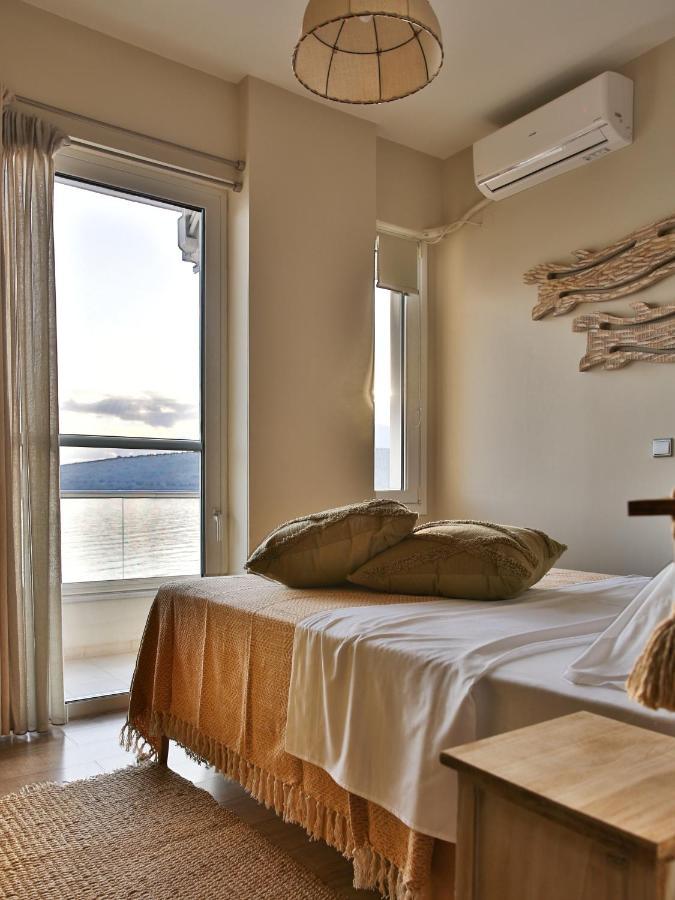 Boho Beach House In Itea-Delphi Luaran gambar
